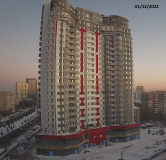 Ход строительства дома 11, секция 1 в ЖК Парус -