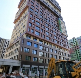 Ход строительства дома 3 этап секции 6,7 в ЖК Бунин -