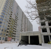 Ход строительства дома № 2 в ЖК Городские сады -