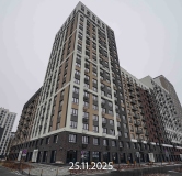 Ход строительства дома 109, корпус 1 (ГП-73) в ЖК Беринг -