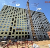 Ход строительства дома 37 в ЖК Авиатор (Авиатоr) -
