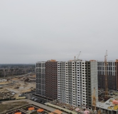 Ход строительства дома № 107, 2 секция в ЖК Боровое -