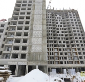 Ход строительства дома 4 этап  в ЖК Бунин -