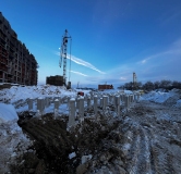Ход строительства дома 5 в ЖК Окская Стрелка -