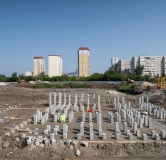 Ход строительства дома 14 (ГП-2.1) в ЖК Зарека -