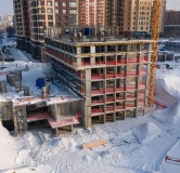 Ход строительства дома 1.1 в ЖК LEMONT -