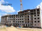 Ход строительства дома № 25 в ЖК Новая Кузнечиха - фото 5, Июль 2021