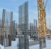 Ход строительства дома 1 в ЖК Ньютон. 745 -