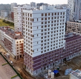 Ход строительства дома № 20, корпус 4 (D) в ЖК Отличие -