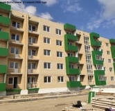 Ход строительства дома № 1/4 в ЖК Кубанская усадьба -