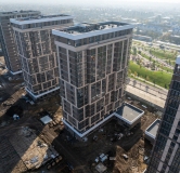 Ход строительства дома Литер 13 в МКР Родные просторы -