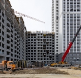 Ход строительства дома 1.3 в ЖК Парк Победы -