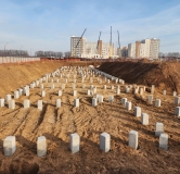 Ход строительства дома 4.2, 2 очередь в ЖК Атмосфера -