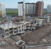Ход строительства дома № 2 в ЖК Кедр -