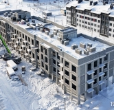 Ход строительства дома № 9 (ГП-7) в ЖК Смородина -