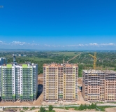 Ход строительства дома 2 в ЖК Аллея Парк -