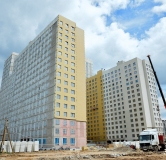 Ход строительства дома 1 в ЖК Толк Академический -