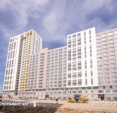 Ход строительства дома 19.1.4, 19.1.5, 19.1.6 в ЖК А Плюс -