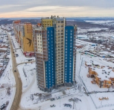Ход строительства дома 3, секция 8 в ЖК Небо (Стрижи) -