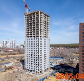 Ход строительства дома 3, корпус 3 в ЖК Утес -