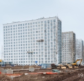 Ход строительства дома корпус 4 в ЖК Парголово -