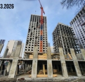 Ход строительства дома 2 в ЖК Веларт (Wellart City) -