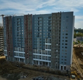 Ход строительства дома 14 в ЖК Манхэттен -