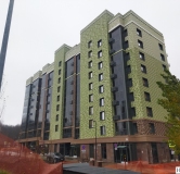 Ход строительства дома 16 в ЖК Новые Горки -