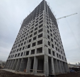 Ход строительства дома 4.1 в ЖК Тор -