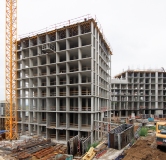 Ход строительства дома 4, корпус 5 в ЖК Страна.Прибрежная -