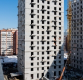 Ход строительства дома 21А в ЖК Арбери -