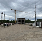 Ход строительства дома 112, 3 этап в ЖК Аксиома -