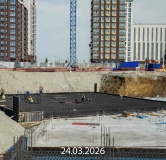 Ход строительства дома 21, ГП-72.105 в ЖК Мириады -