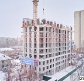 Ход строительства дома 6 в ЖК Толк Медный -