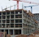 Ход строительства дома Корпус 4,5, 2 этап в ЖК Манзара (Manzara Towers) -