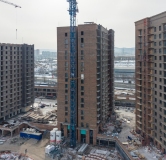 Ход строительства дома № 1, 1 этап в ЖК Калина Долина -