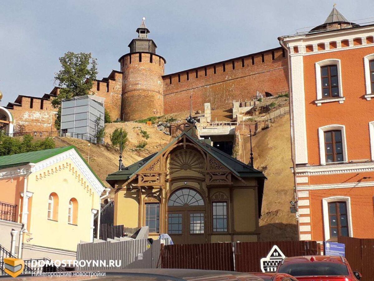 Фуникулер в Нижегородском кремле могут ввести в эксплуатацию в сентябре  - фото 1