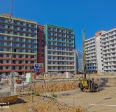 Ход строительства дома 1.3 в ЖК Патриот -