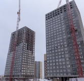 Ход строительства дома № 50 в ЖК КМ Анкудиновский Парк -