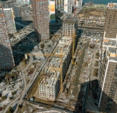 Ход строительства дома 10/1, секция 8-10 в ЖК Ясный Берег -