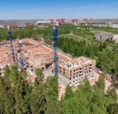 Ход строительства дома 5/1, 1 этап в ЖК Вита-парк -