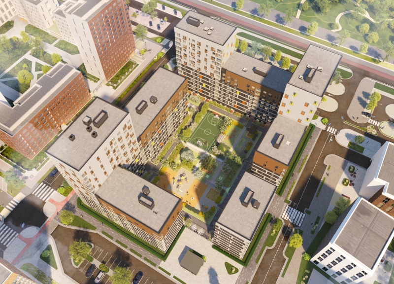 Дом 6, секция 1,2,3,4 в ЖК Лицейский квартал - фото 3