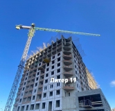 Ход строительства дома Литер 19 в ЖК Фонтаны -