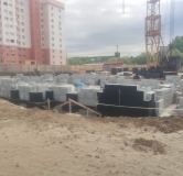 Ход строительства дома 1 в ЖК Ривер Парк -