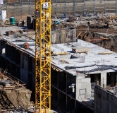 Ход строительства дома 4, корпус 5 в ЖК Страна.Прибрежная -