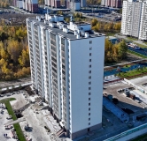 Ход строительства дома 10 в ЖК Радуга Сибири -