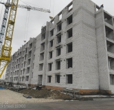 Ход строительства дома 2 в ЖК Ривьера -