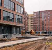 Ход строительства дома 582 в ЖК Курортный Квартал -