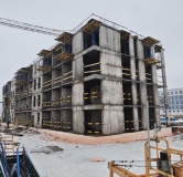 Ход строительства дома 14 в ЖК Плюс Пулковский -