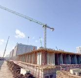 Ход строительства дома 1.1 в ЖК Самолет -